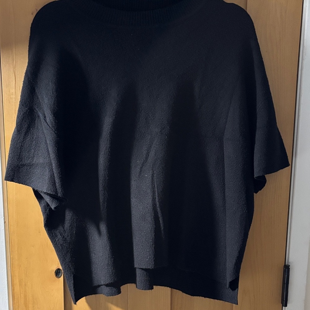 Abercrombie & Fitch Black Crew Neck Sweater
